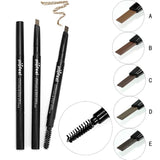 Cosmetics Makeup Double Automatic Rotation Eyebrow Eyeliner Pencil Tool